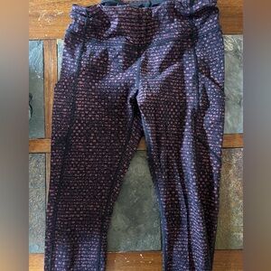 lululemon wundertrain leggings with pockets!